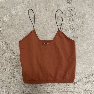 Free People Rust Crop Top size M/L